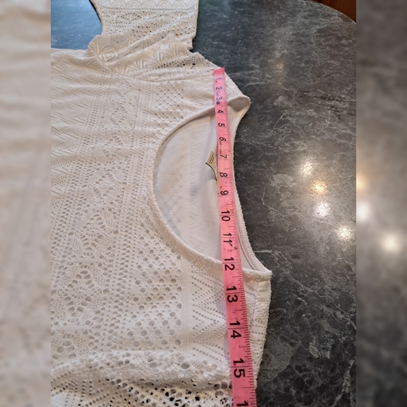Dana Buchman crochet type top Medium - Picture 11 of 12